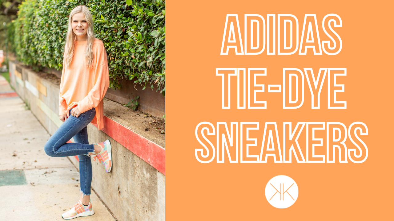 Adidas Tie-Dye Sneakers | Kortney and Karlee